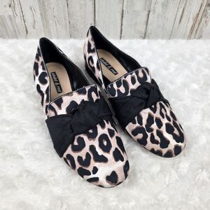 Violet & Red Leopard Print Loafers Size 7